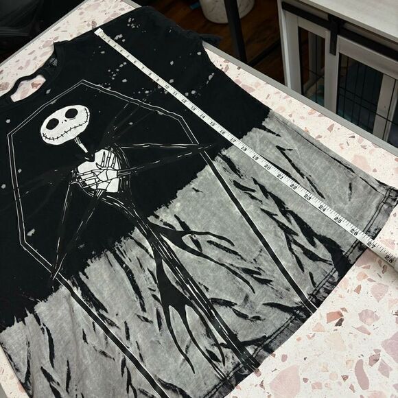 Disney The Nightmare Before Christmas Jack Dip-Dye Oversized T-Shirt medium - Picture 8 of 15